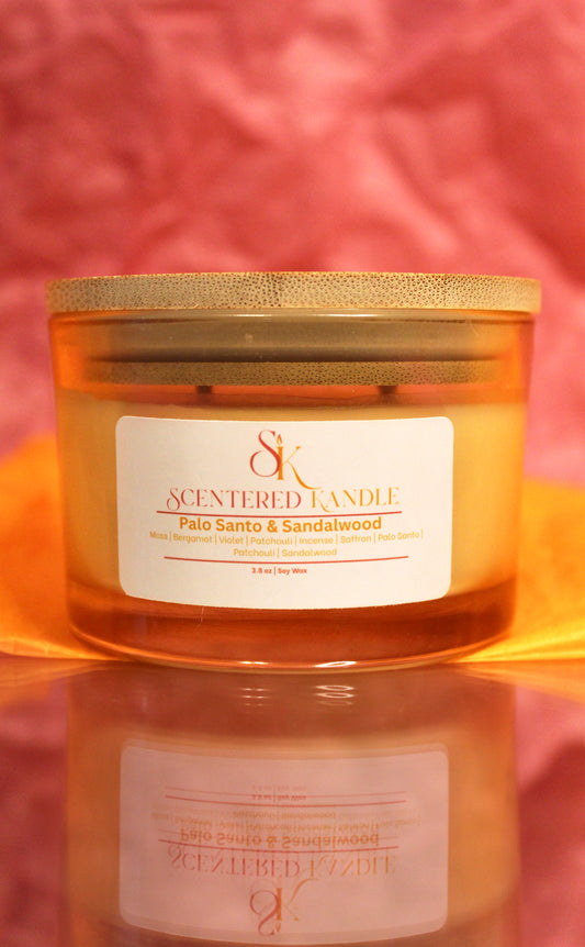 Palos Santo and Sandalwood - 4oz